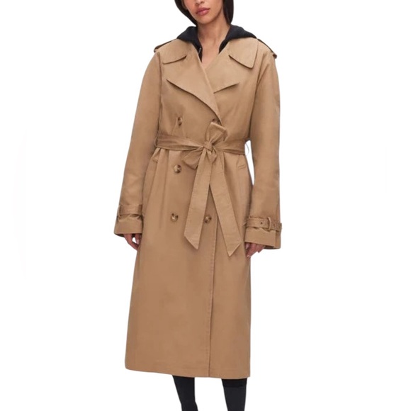 GOOD AMERICAN
GOOD AMERICAN CLASSIC TRENCH COAT in Size S/M - Picture 1 of 8